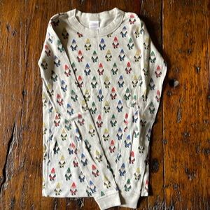Hanna Anderson pajama top with gnomes